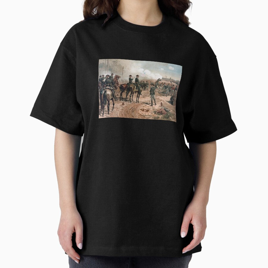 The Siege Of Atlanta -- Civil War Oversized T-Shirt
