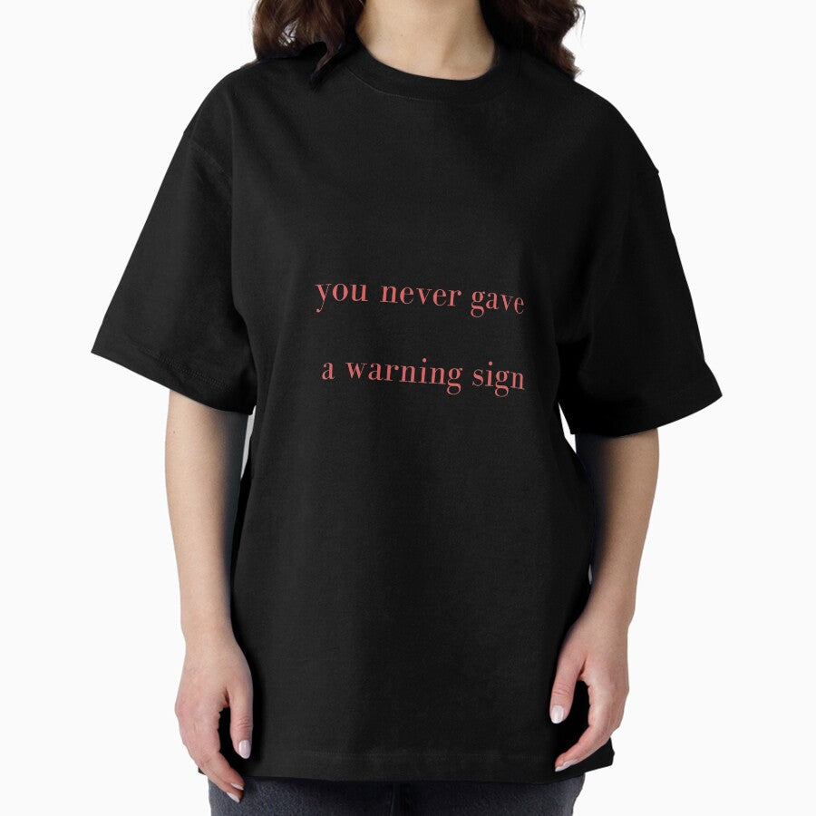Taylor Swift Folklore Exile Lyrics Oversized T Shirt