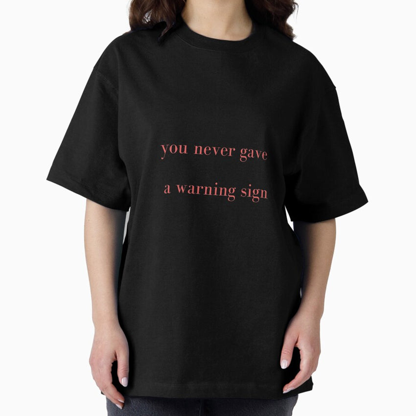Taylor Swift Folklore Exile Lyrics Oversized T Shirt