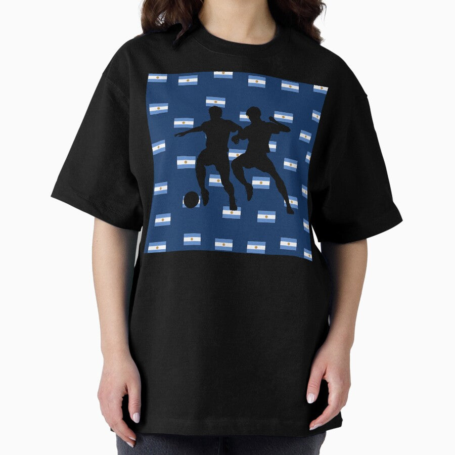 Argentine classic soccer. Oversized T-Shirt