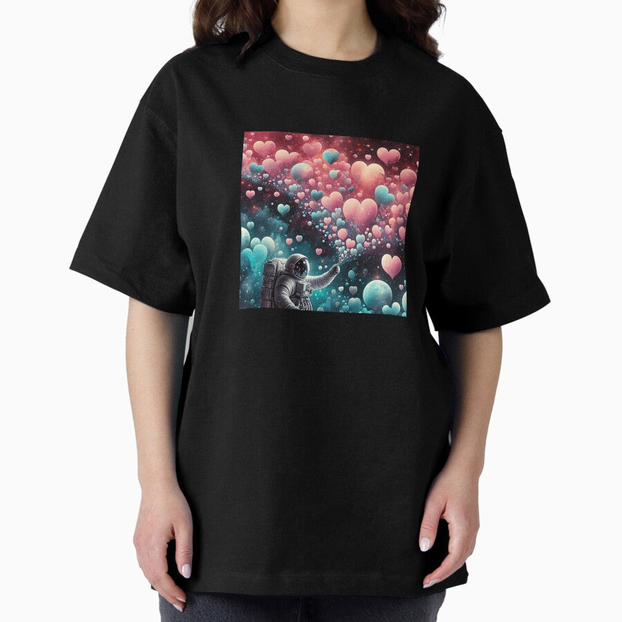 Astronauts Are Full Of Love Oversized T Shirt