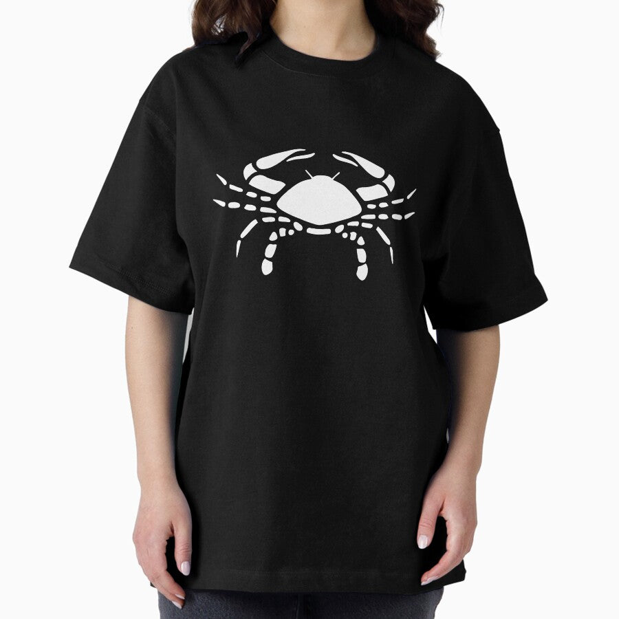 Cancer zodiac P Oversized T-Shirt