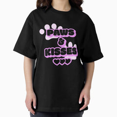 Paws & Kisses Oversized T-Shirt