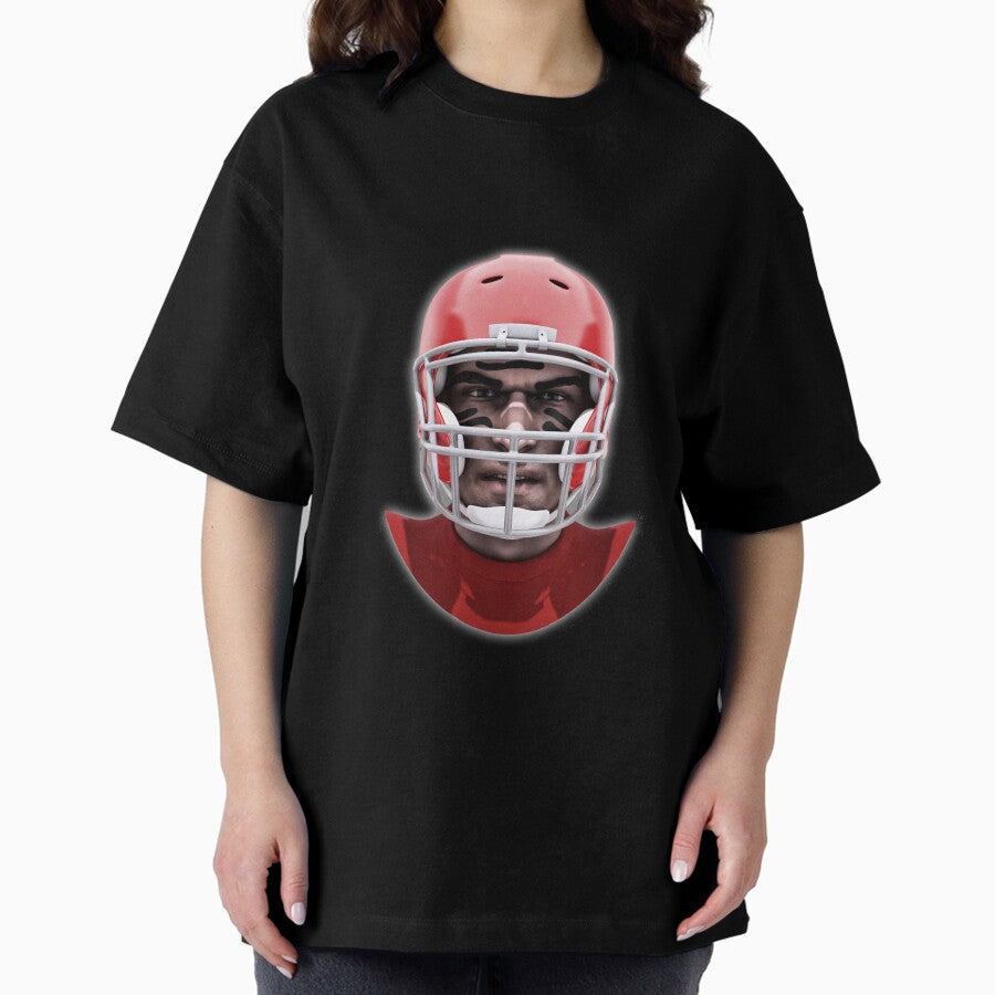 American footballer Oversized T-Shirt