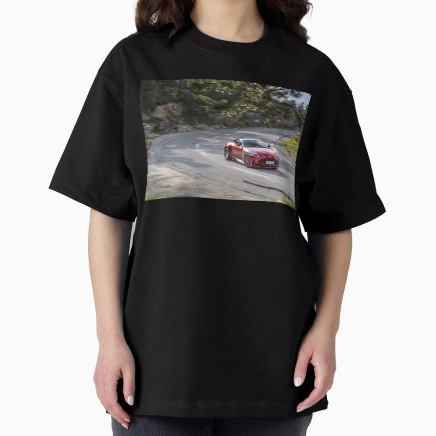 Aston Martin Db12 2024 Red Premium Photo Poster Iii Oversized T Shirt