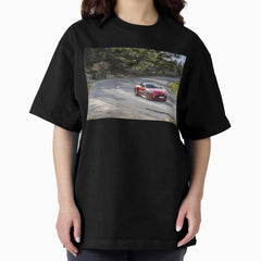Aston Martin Db12 2024 Red Premium Photo Poster Iii Oversized T Shirt