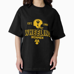 Wheeling Ironmen 1965 Continental Football League Oversized T-Shirt