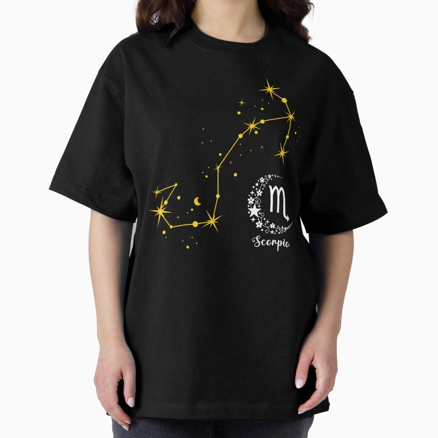 Scorpio sign Zodiac Oversized T-Shirt