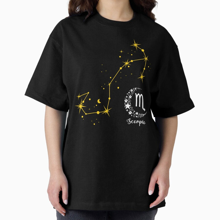 Scorpio sign Zodiac Oversized T-Shirt