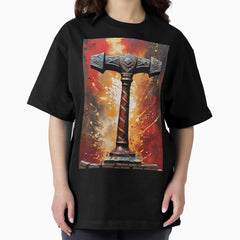 Ancient Hammer Oversized T Shirt