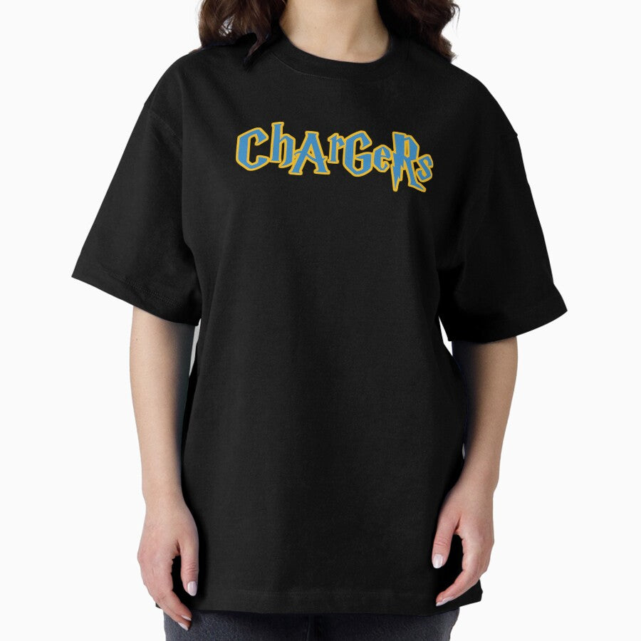 Chargers Electric (Los Angeles Chargers) Oversized T-Shirt