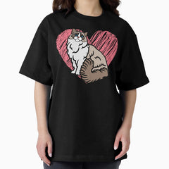 Ragdoll Cat Oversized T-Shirt