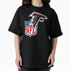 Atlanta Falcons. NFL Oversized T-Shirt