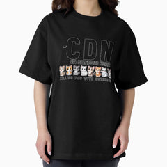 Cat Distribution Network Killing You With Cuteness Oversized T-Shirt