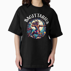 Sagittarius Zodiac Sign Oversized T-Shirt