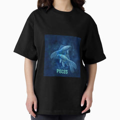 A Zodiac sign Test Pisces Oversized T-Shirt