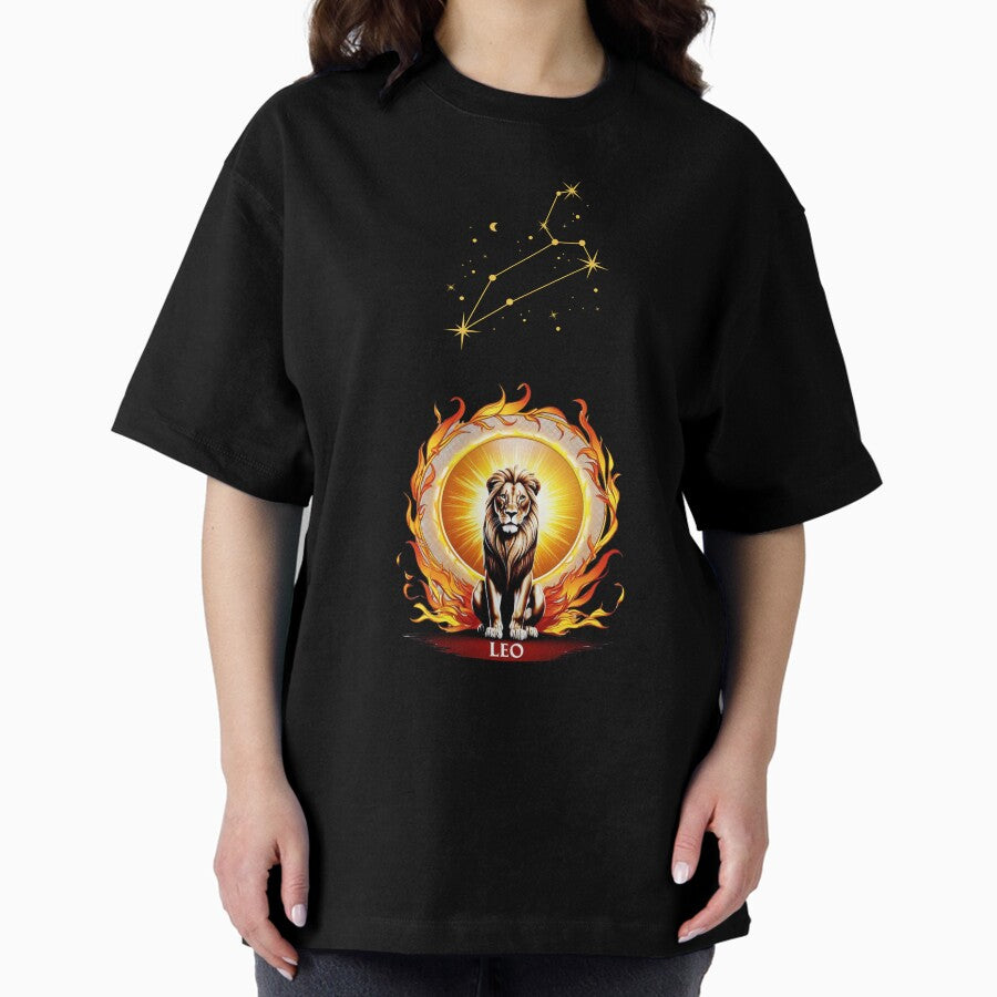 Leo Sign V2 Oversized T-Shirt