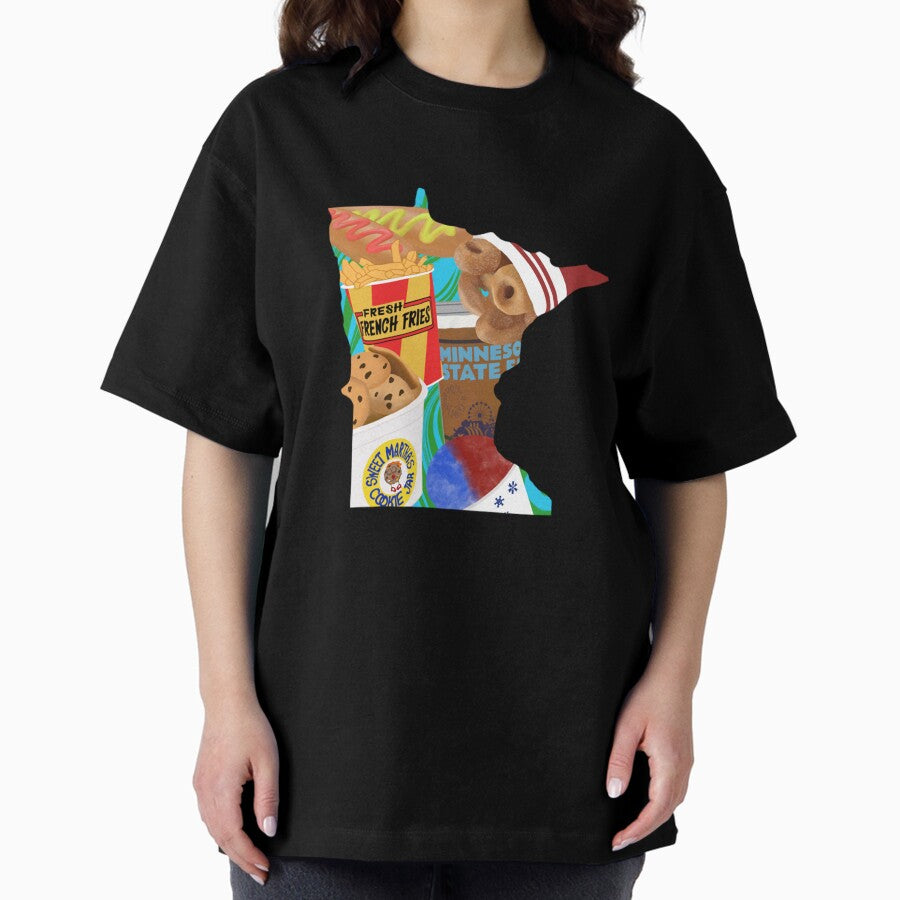 State Fair Food Oversized T-Shirt