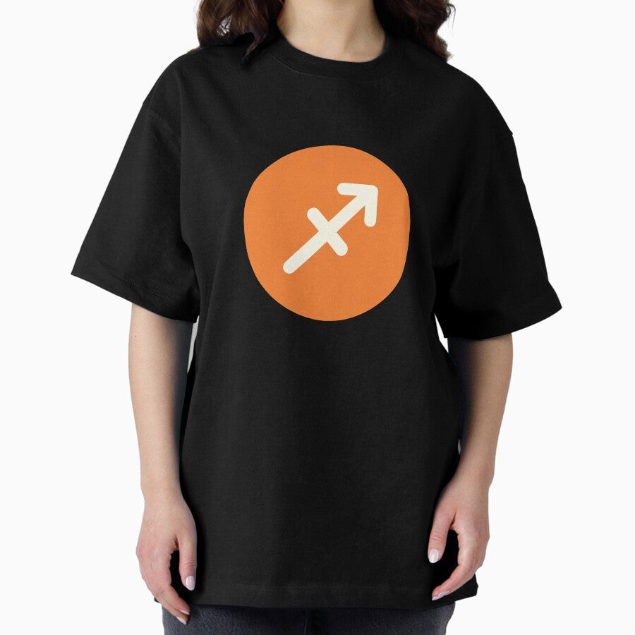 Zodiac Sign Test saggitarius Oversized T-Shirt