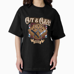 Barber Scissors Oversized T Shirt