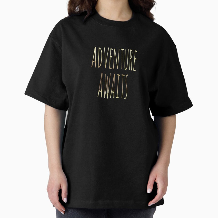 Adventure Awaits Ii Oversized T Shirt