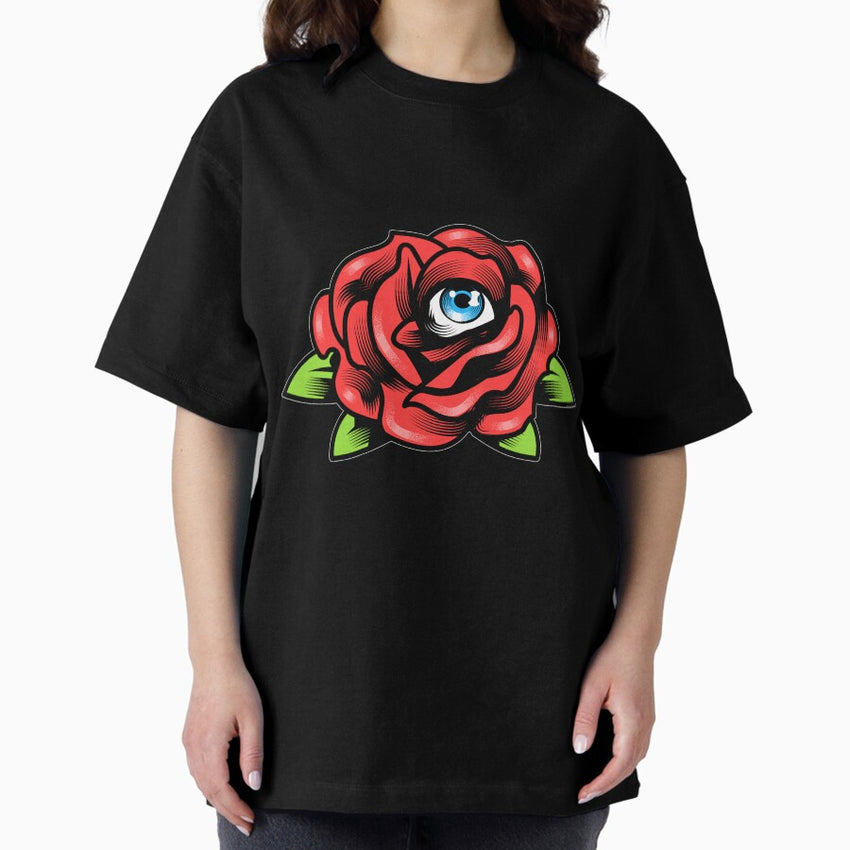 Eye of rose Oversized T-Shirt
