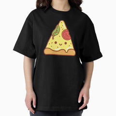 Love triangle pizza Oversized T-Shirt