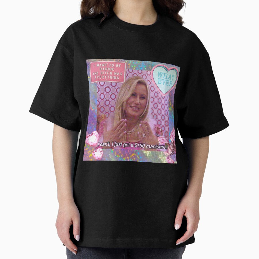 I Cant I Just Got A Manicure Oversized T Shirt