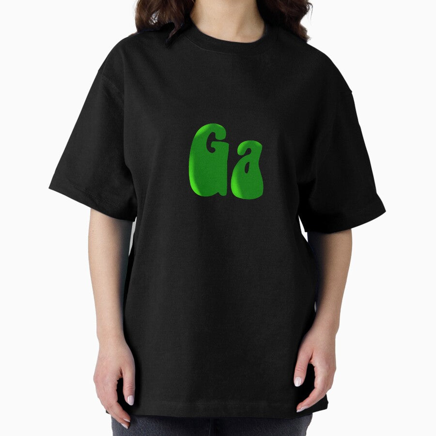 Georgia GA America State love Text Oversized T-Shirt