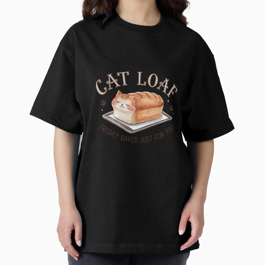 Cat Loaf Oversized T-Shirt