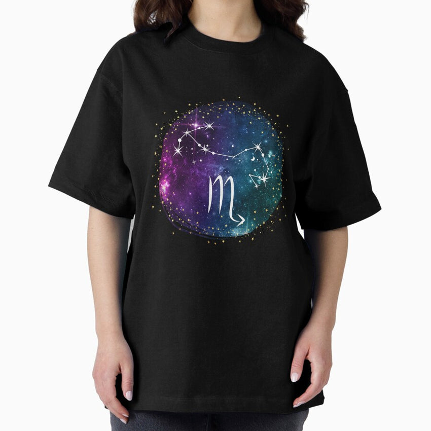 Astrology, Horoscope, Zodiac signs, Scorpio Oversized T-Shirt