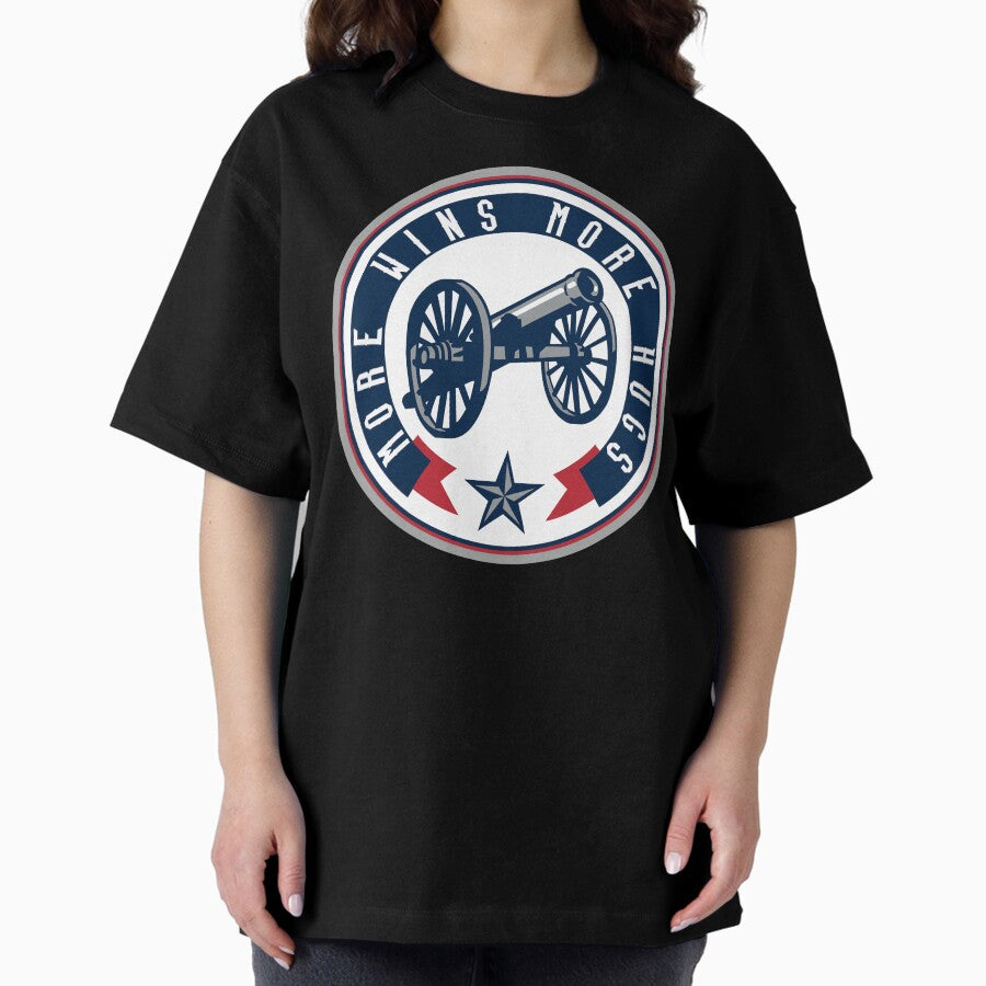CBJ More Wins More Hugs 2.0 Oversized T-Shirt