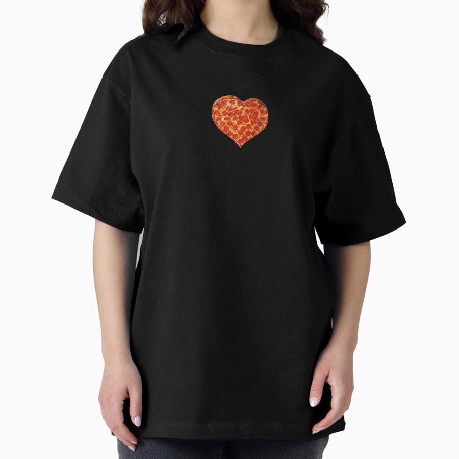 Pizzaboy Pizzaheart Oversized T-Shirt