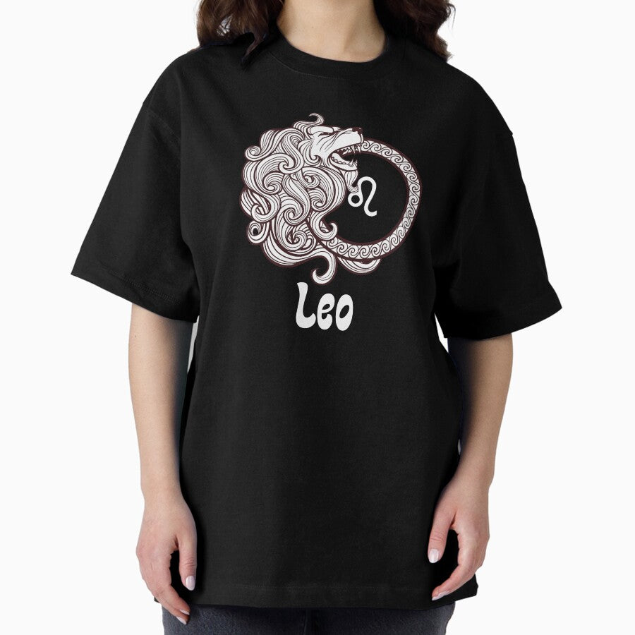 Leo zodiac sign test Oversized T-Shirt