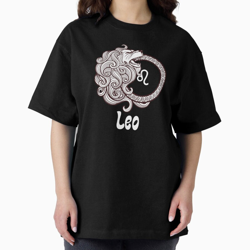 Leo zodiac sign test Oversized T-Shirt