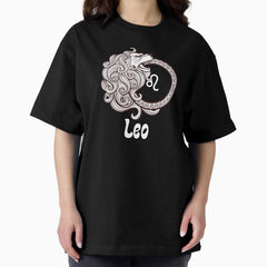 Leo zodiac sign test Oversized T-Shirt