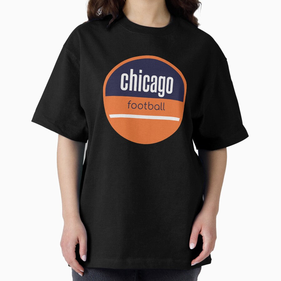 Chicago football Oversized T-Shirt