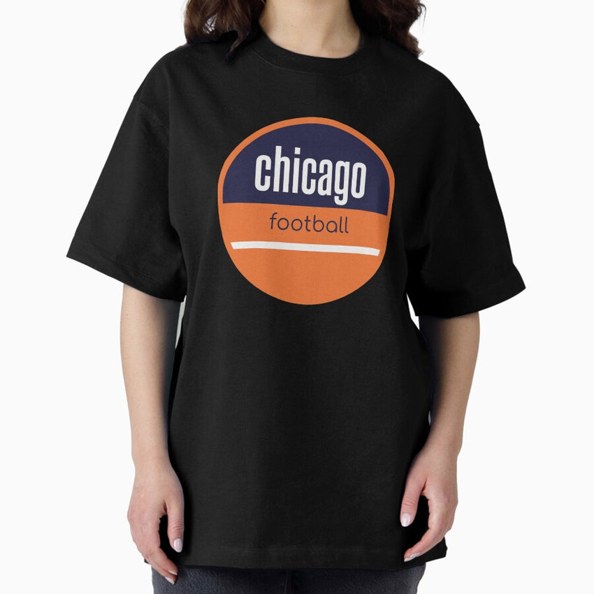 Chicago football Oversized T-Shirt
