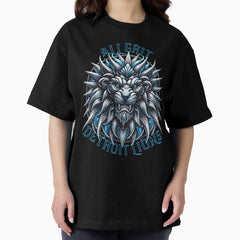 ALL GRIT DETROIT LIONS II Oversized T-Shirt