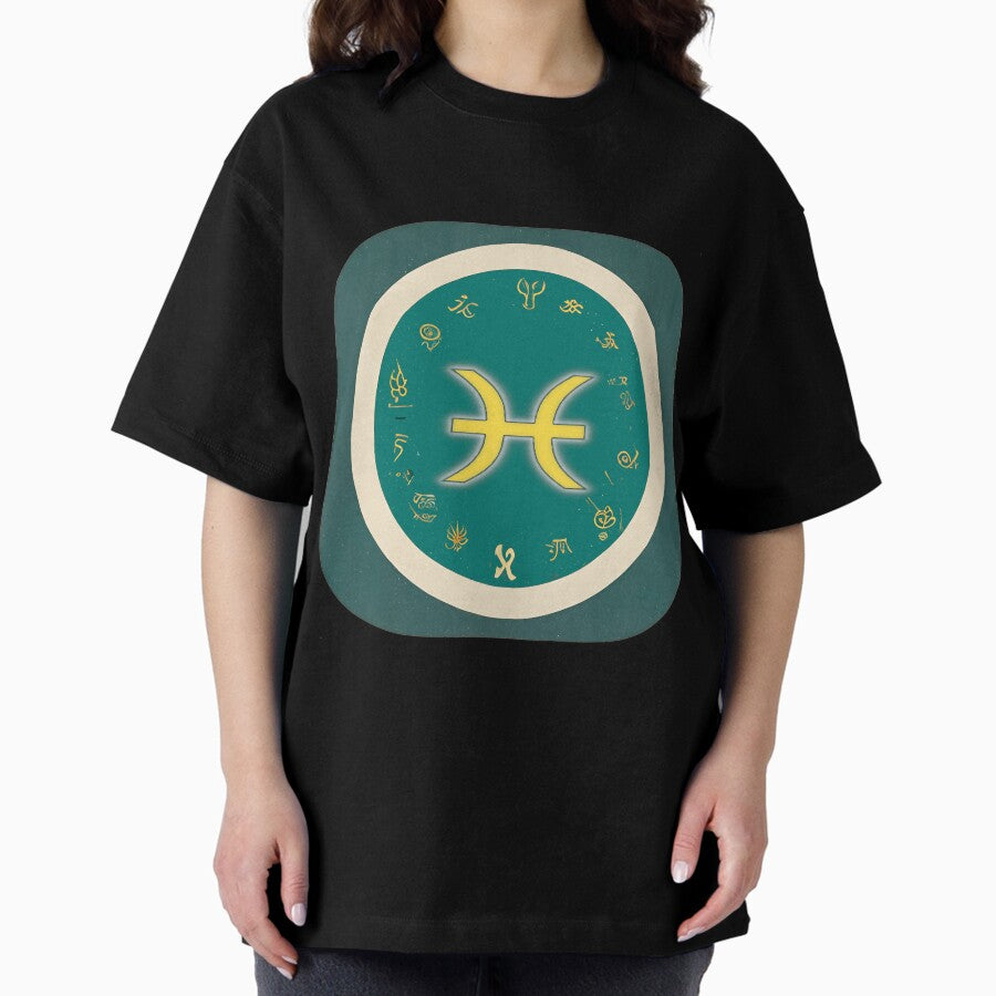 Pisces Your Unique Zodiac Sign Oversized T-Shirt