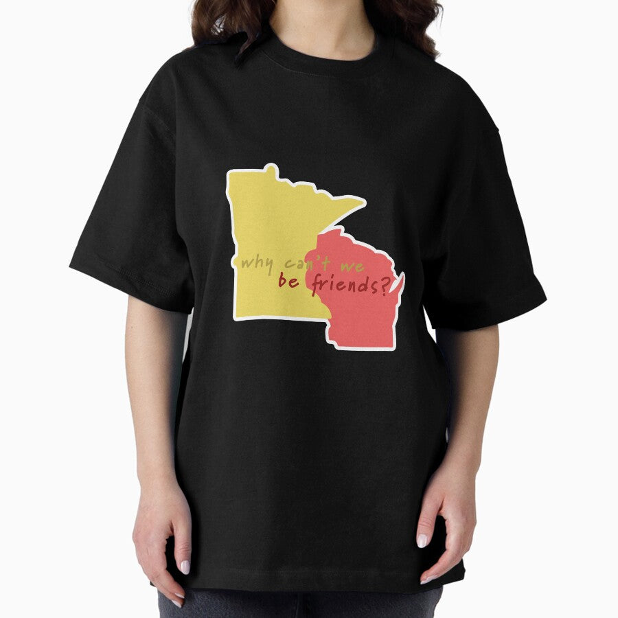Badgers And Gophers Oversized T Shirt