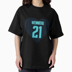 Alexander Wennberg Jersey Heart Oversized T-Shirt