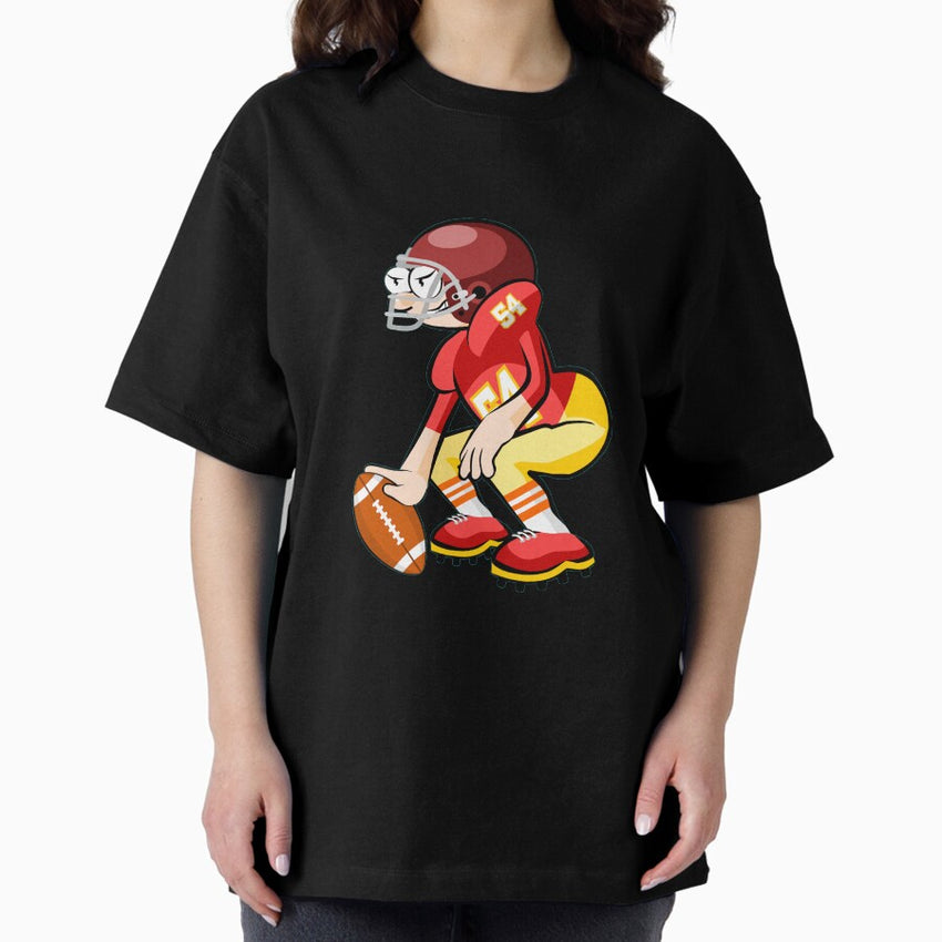 American Football Cartoon Style 25/41 Oversized T-Shirt