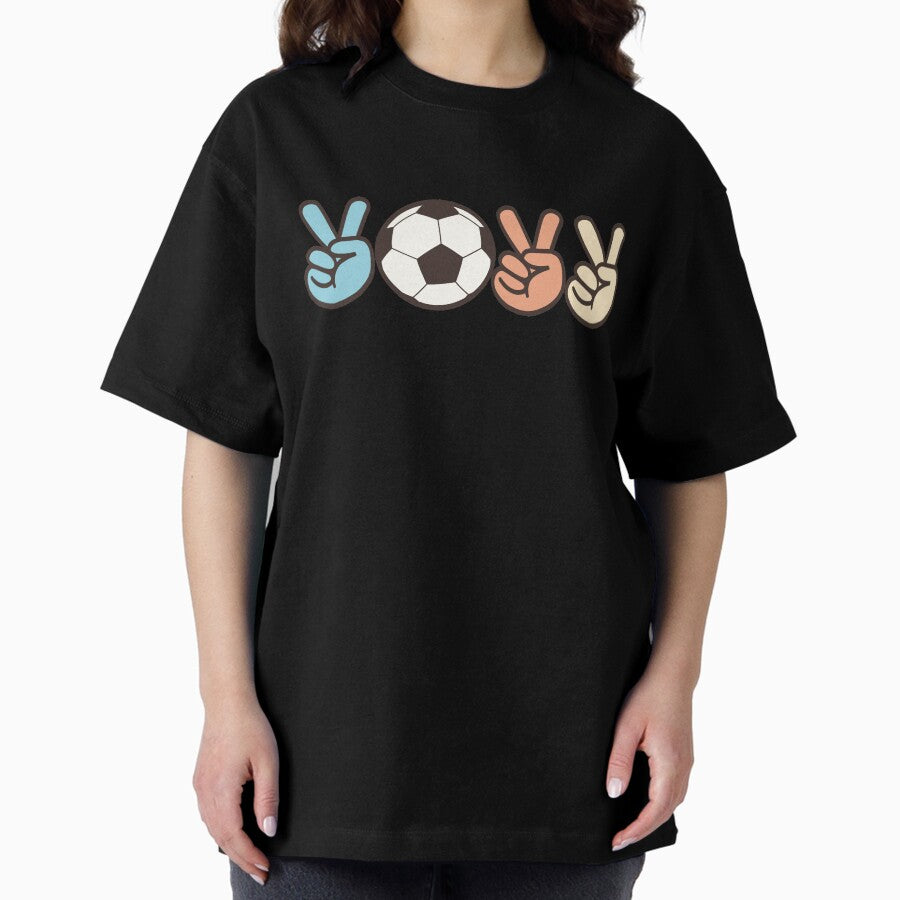2022 Football Soccer Oversized T-Shirt