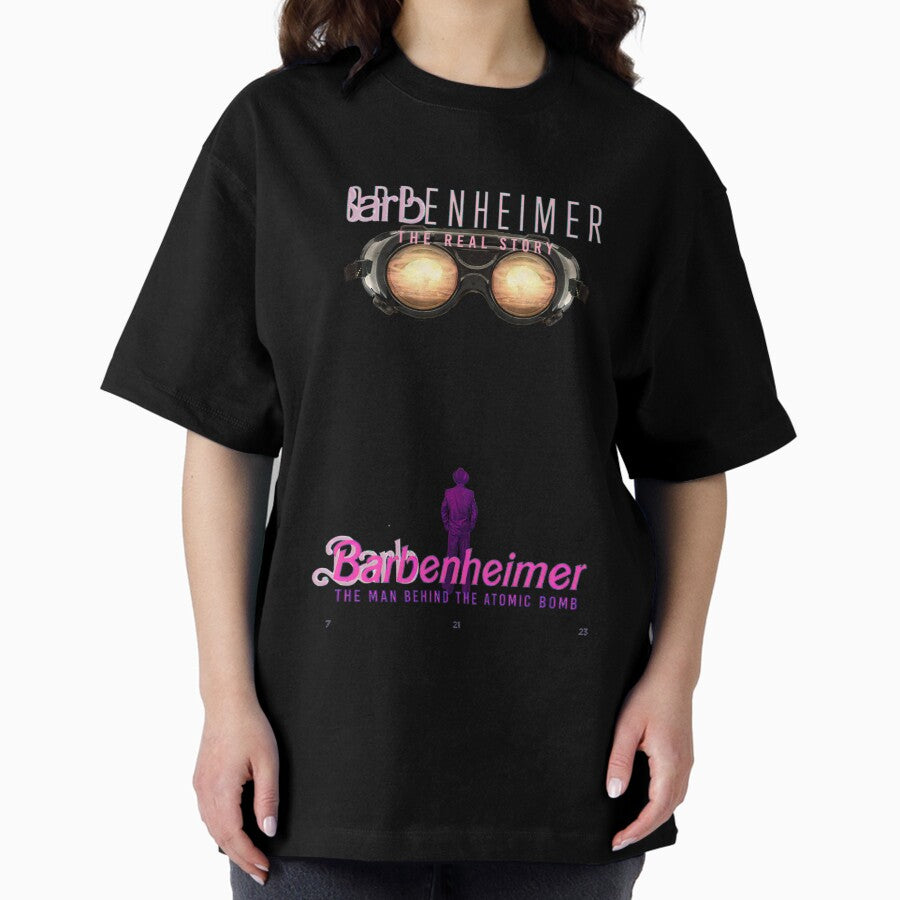 Barbenheimer Put Your Goggle On And Watch The Nuclear Mushroom Grows Today July 16 2023 Is Your 78Th Anniversary Oversized T Shirt