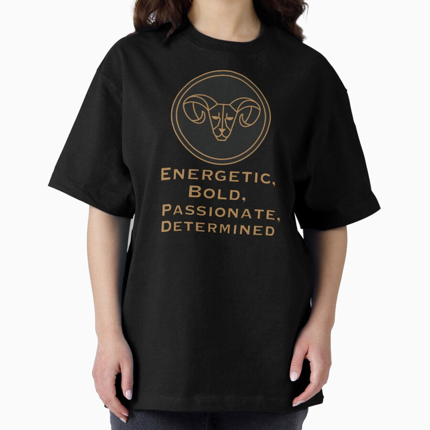 ARIES Zodiac traits Oversized T-Shirt