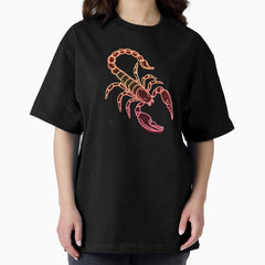 Scorpio, Zodiac Sign, Collection - the Scorpion Oversized T-Shirt