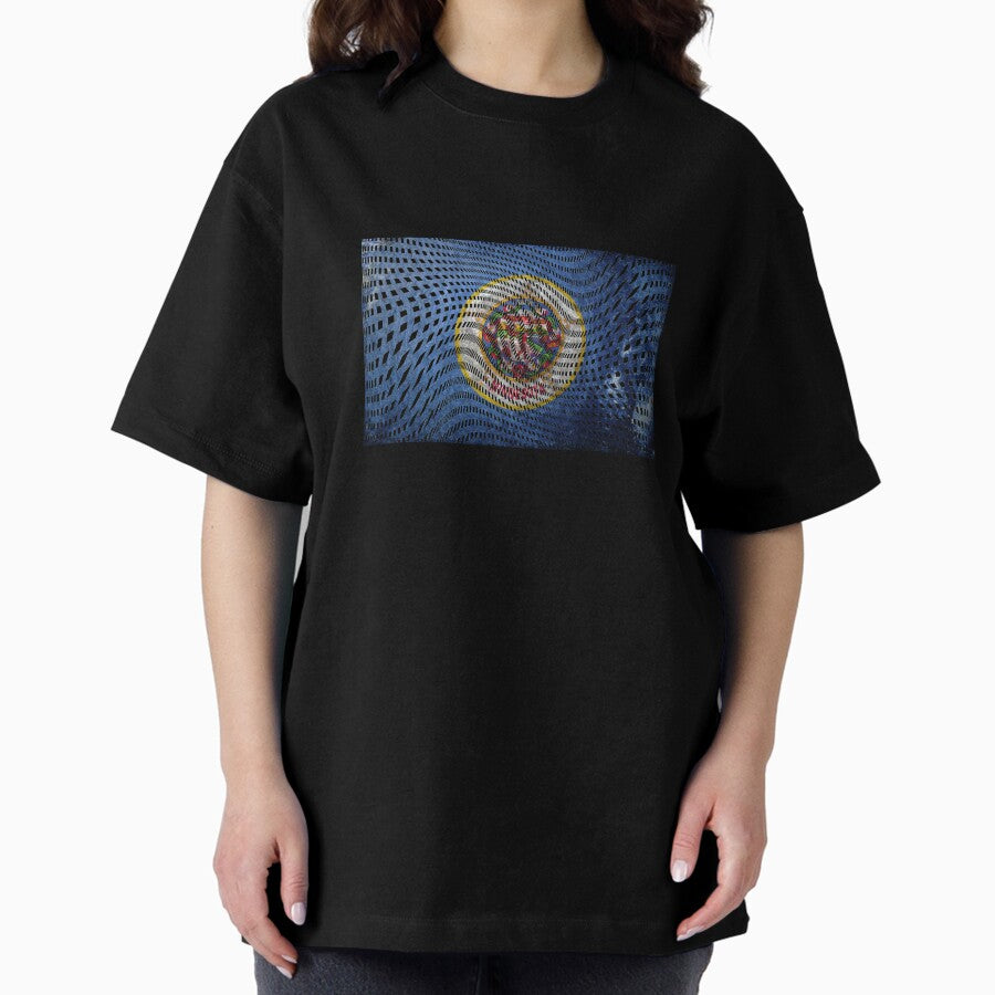 Warped Minnesota Oversized T-Shirt