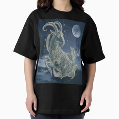 Astrology Zodiac Designs: Capricorn #5 Oversized T-Shirt