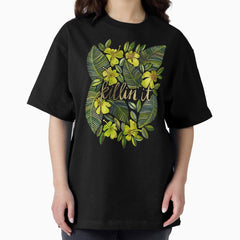 Killin It – Tropical Yellow Oversized T-Shirt